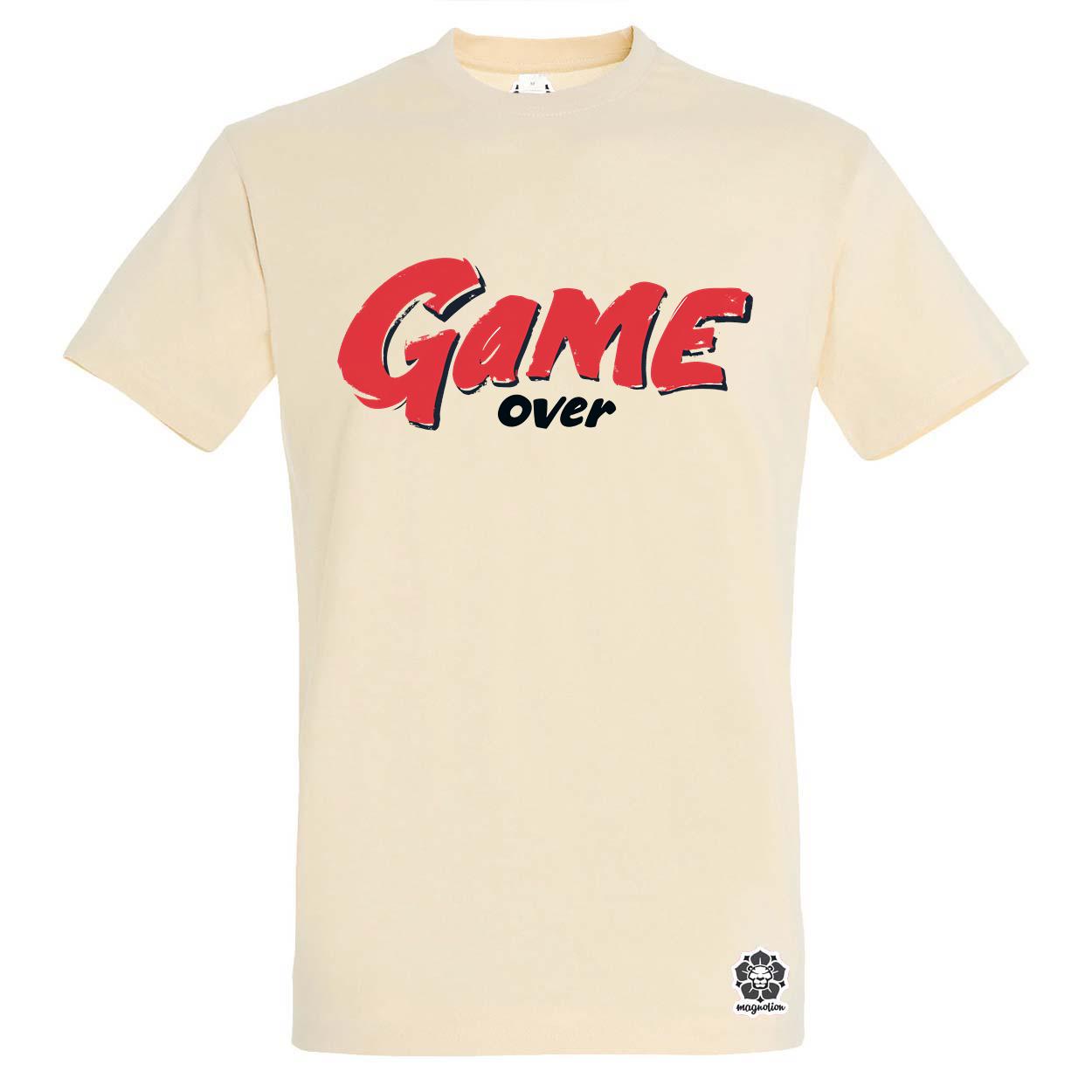 Game over v9 egyedi póló 