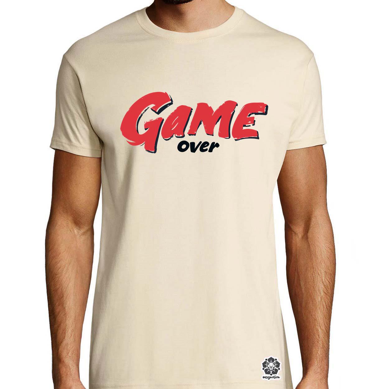Game over v9 egyedi póló 