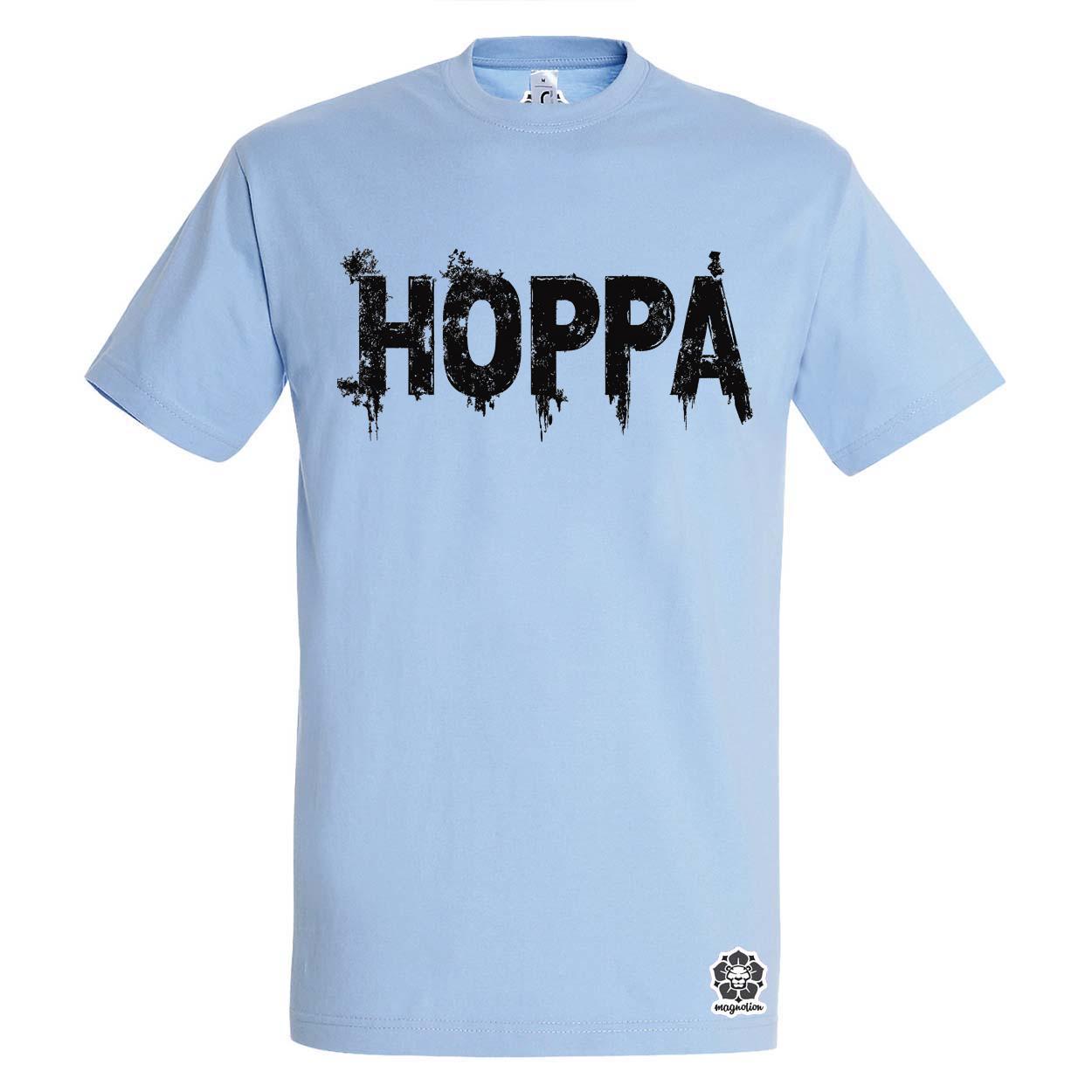 Hoppá v4 egyedi póló 