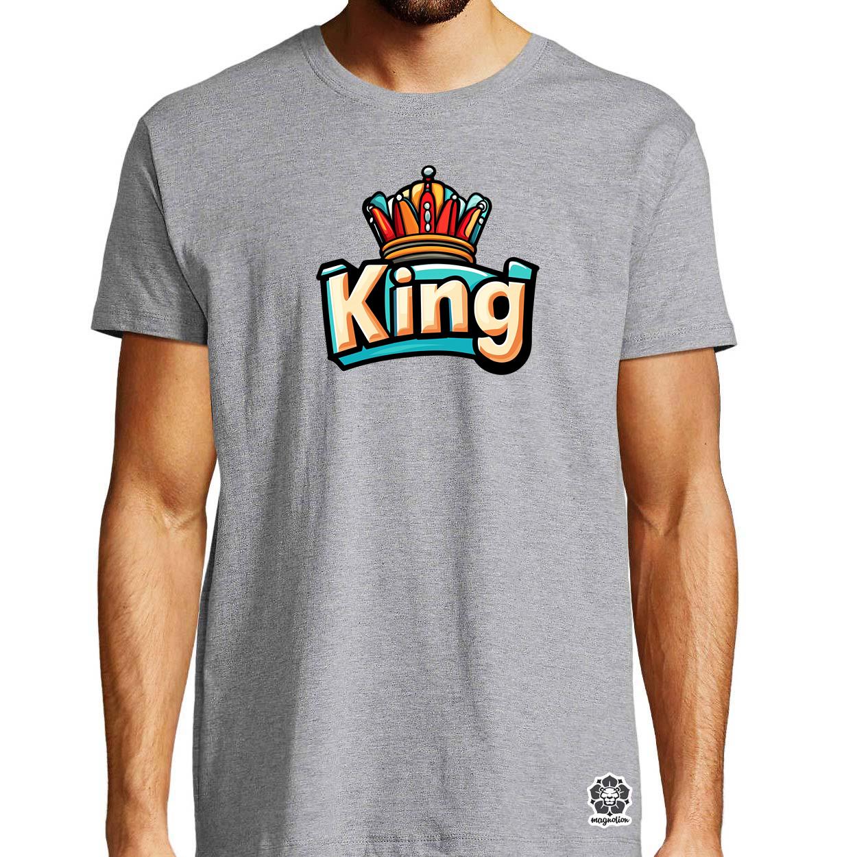 King v10 egyedi póló 