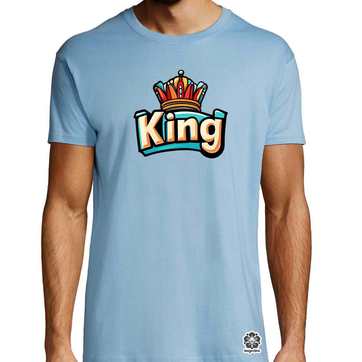 King v10 egyedi póló 