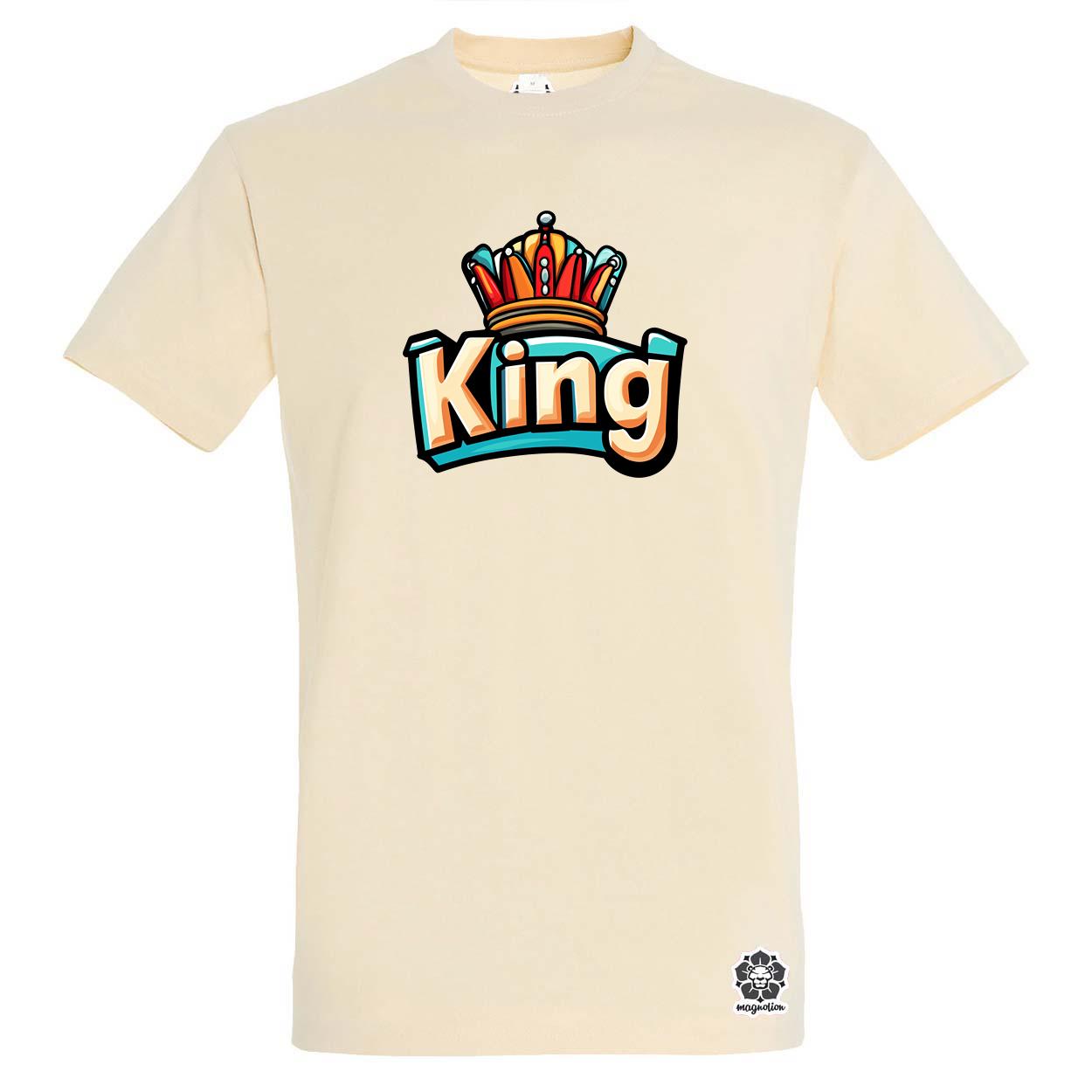 King v10 egyedi póló 