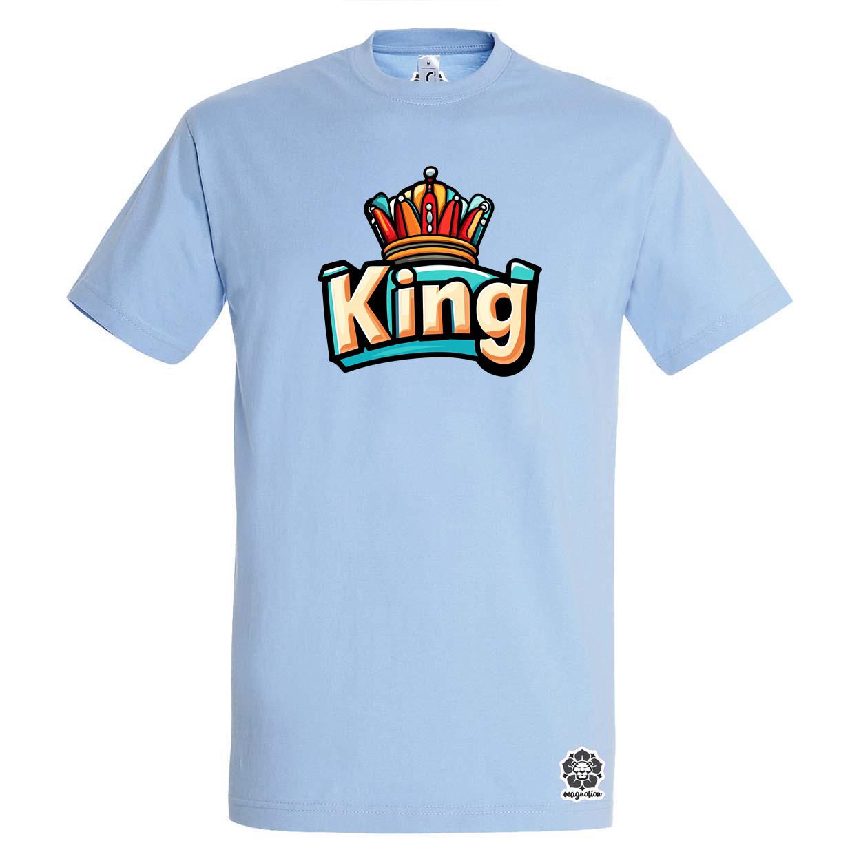 King v10 egyedi póló 