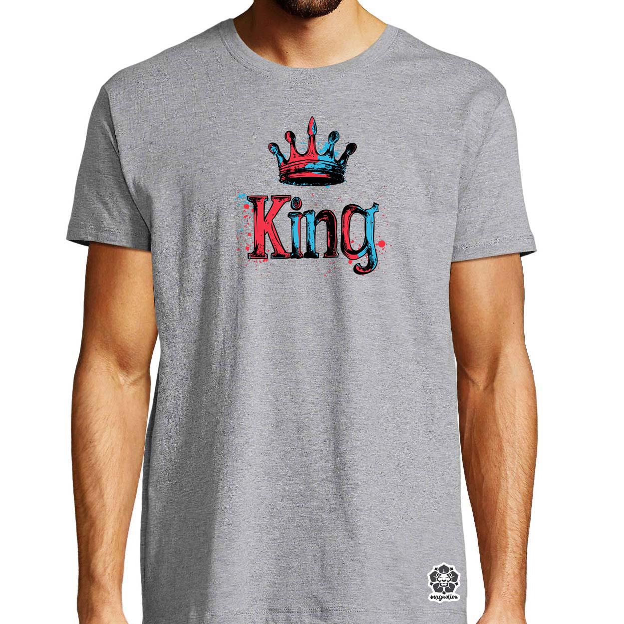 King v12 egyedi póló 