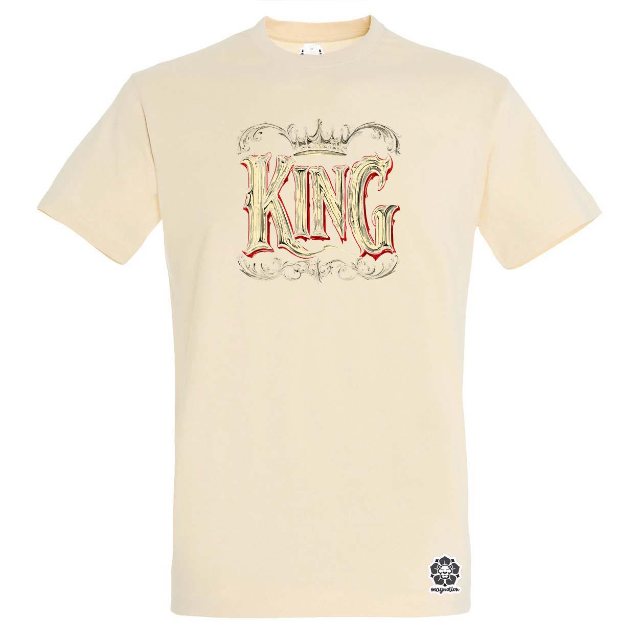 King v2 egyedi póló 