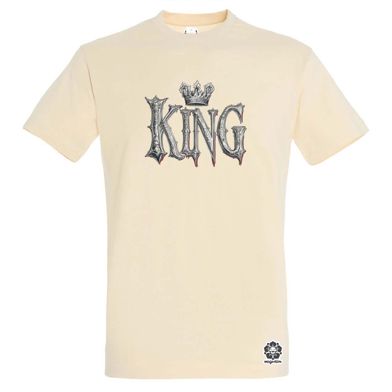 King v5 egyedi póló 