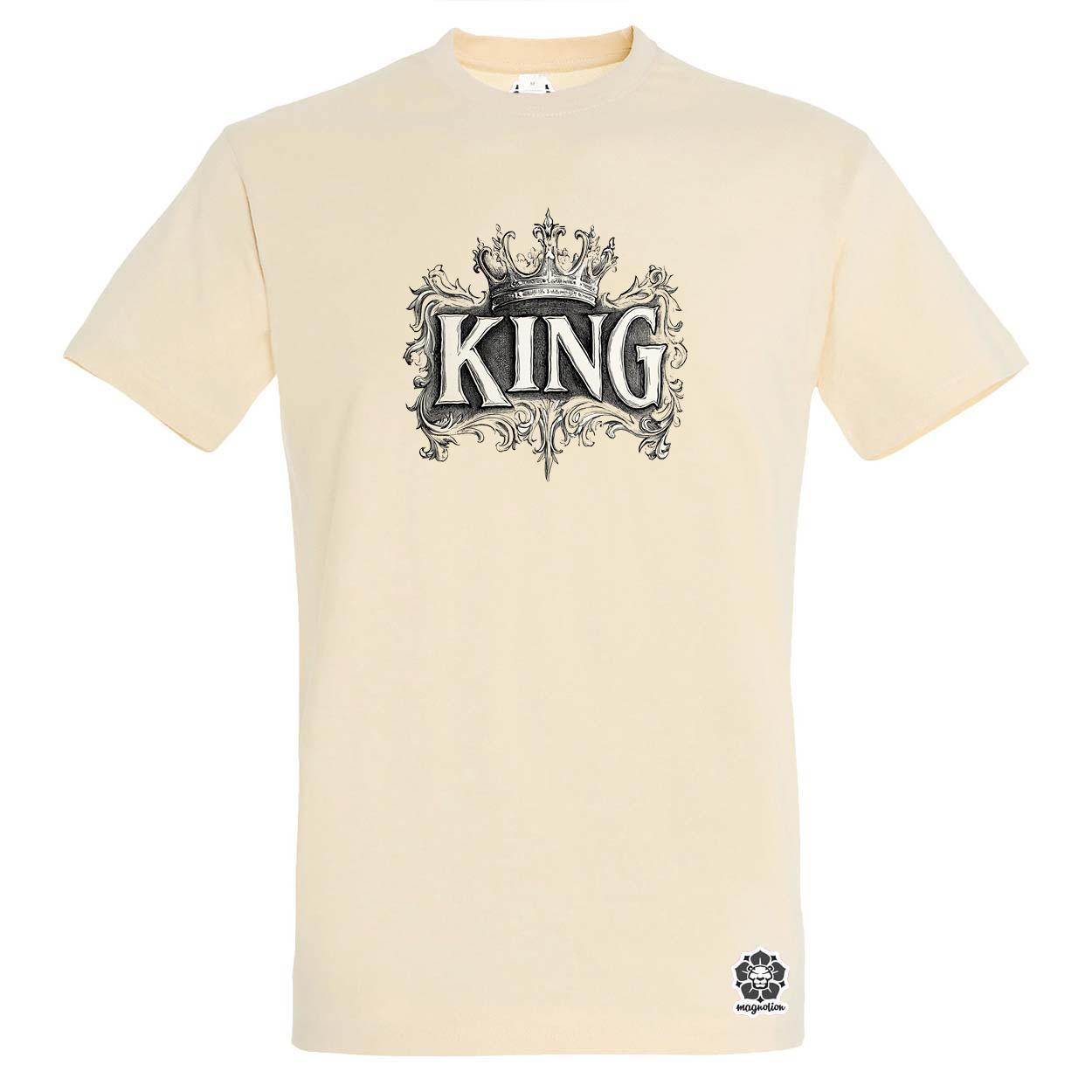 King v6 egyedi póló 