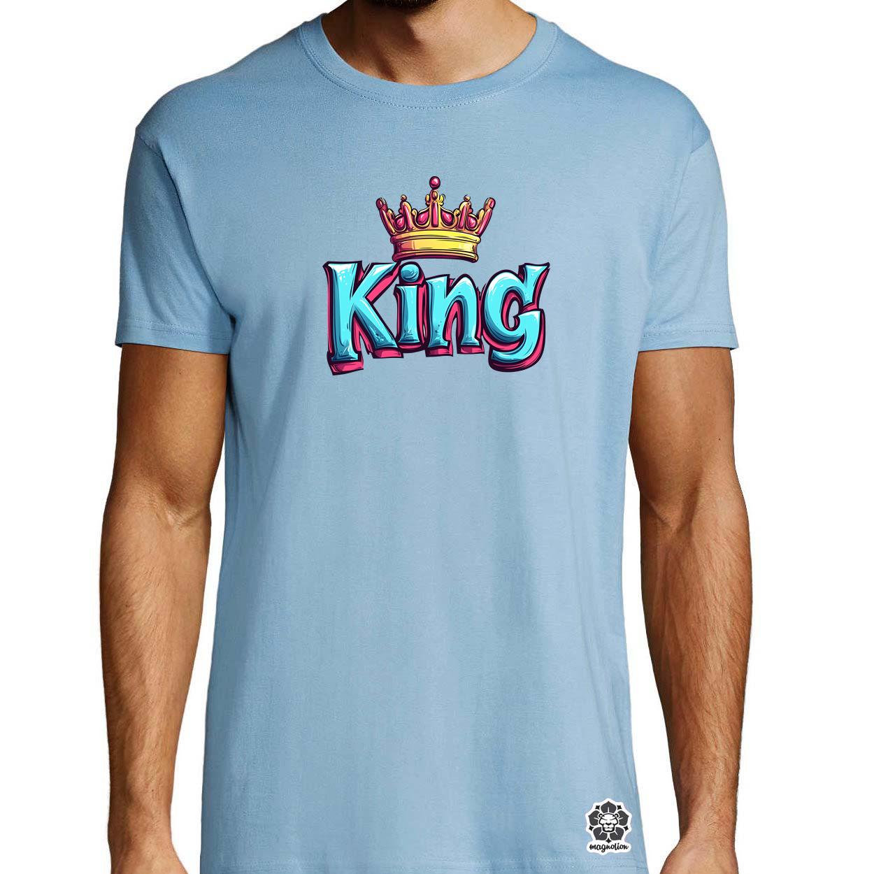 King v9 egyedi póló 