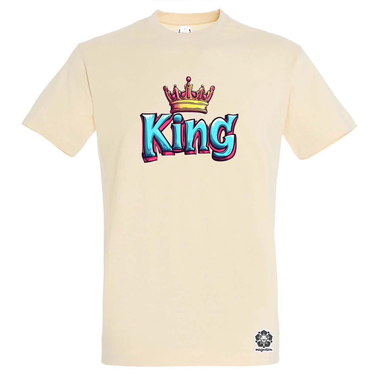 King v9 egyedi póló 