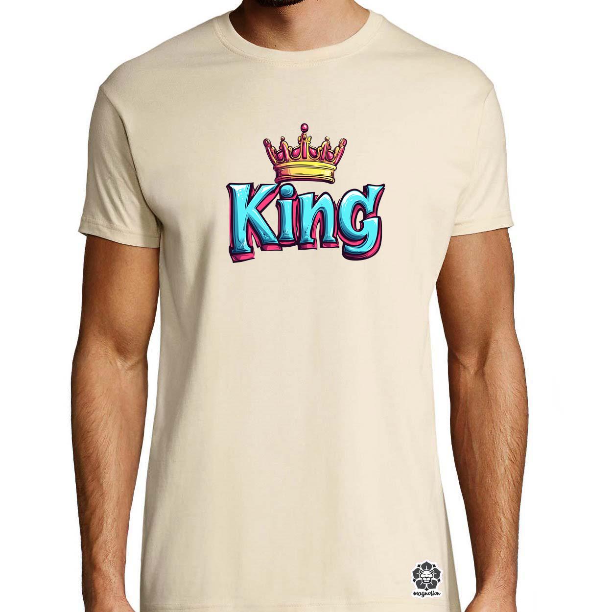 King v9 egyedi póló 