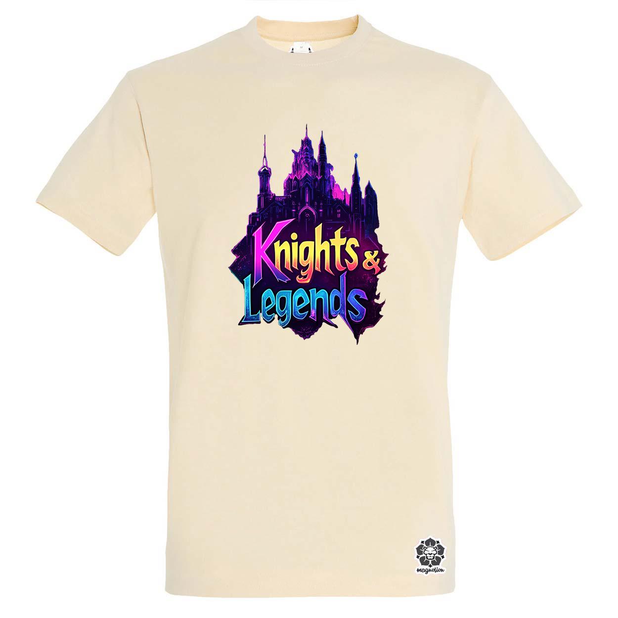Knights and legends v1 egyedi póló 