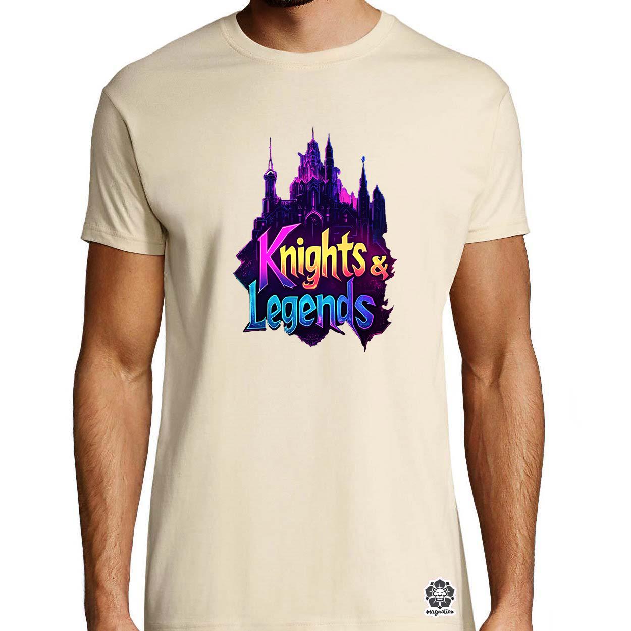 Knights and legends v1 egyedi póló 