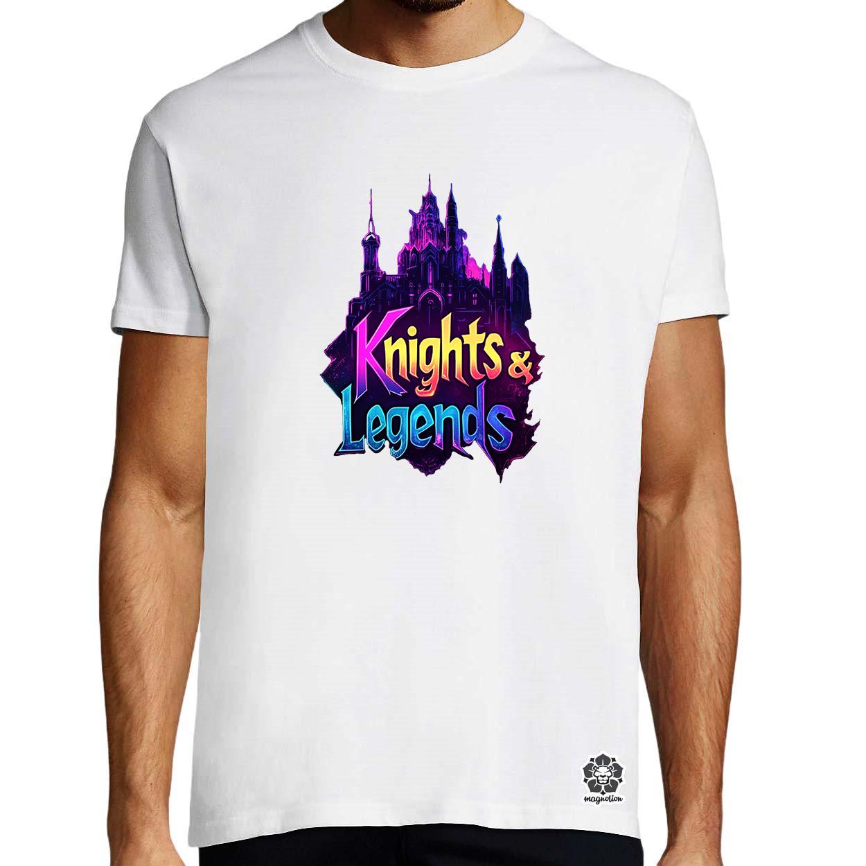 Knights and legends v1 egyedi póló 