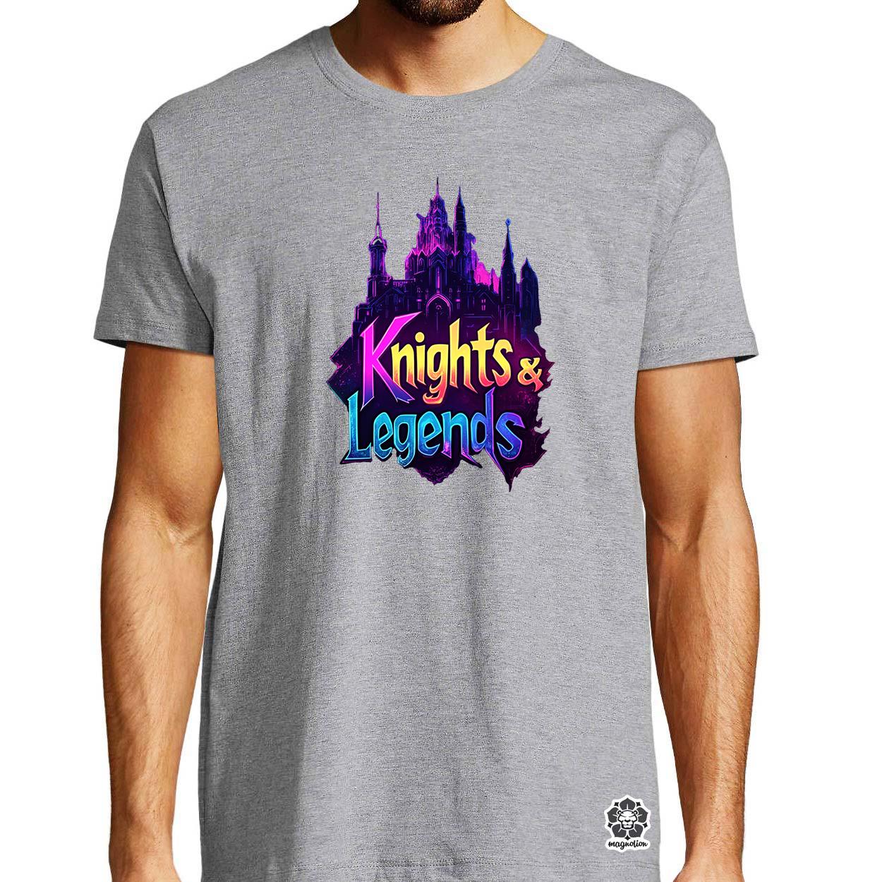 Knights and legends v1 egyedi póló 