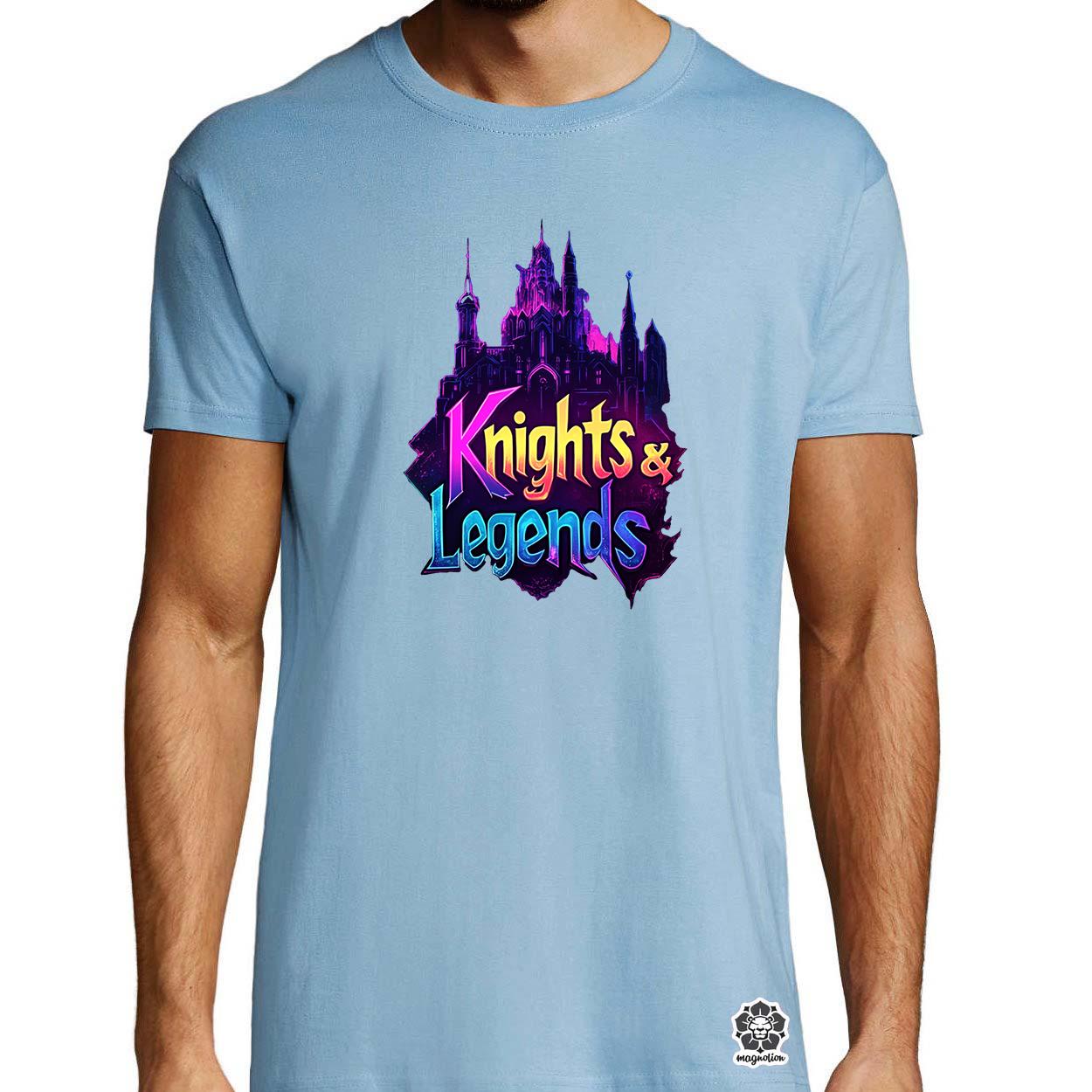 Knights and legends v1 egyedi póló 