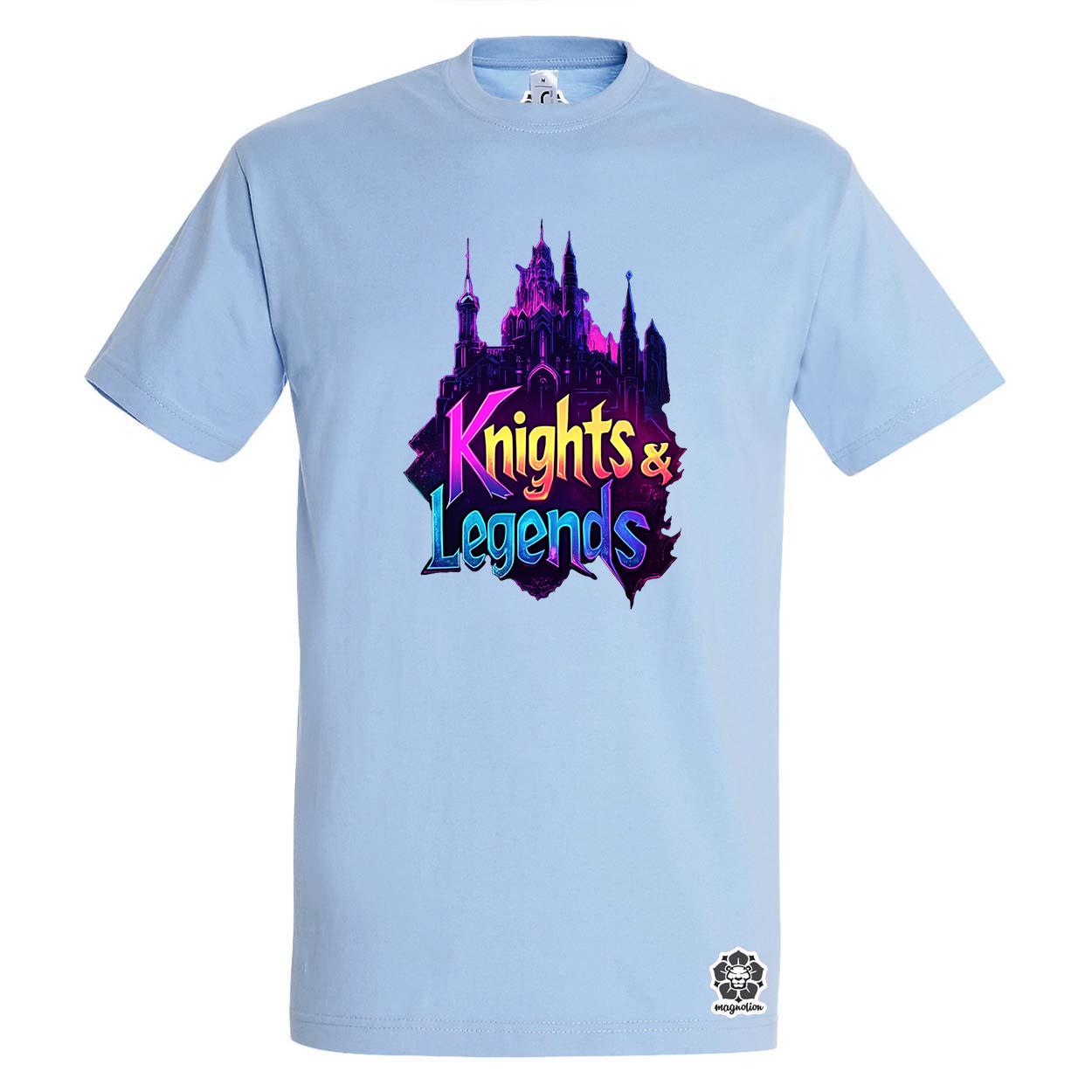 Knights and legends v1 egyedi póló 
