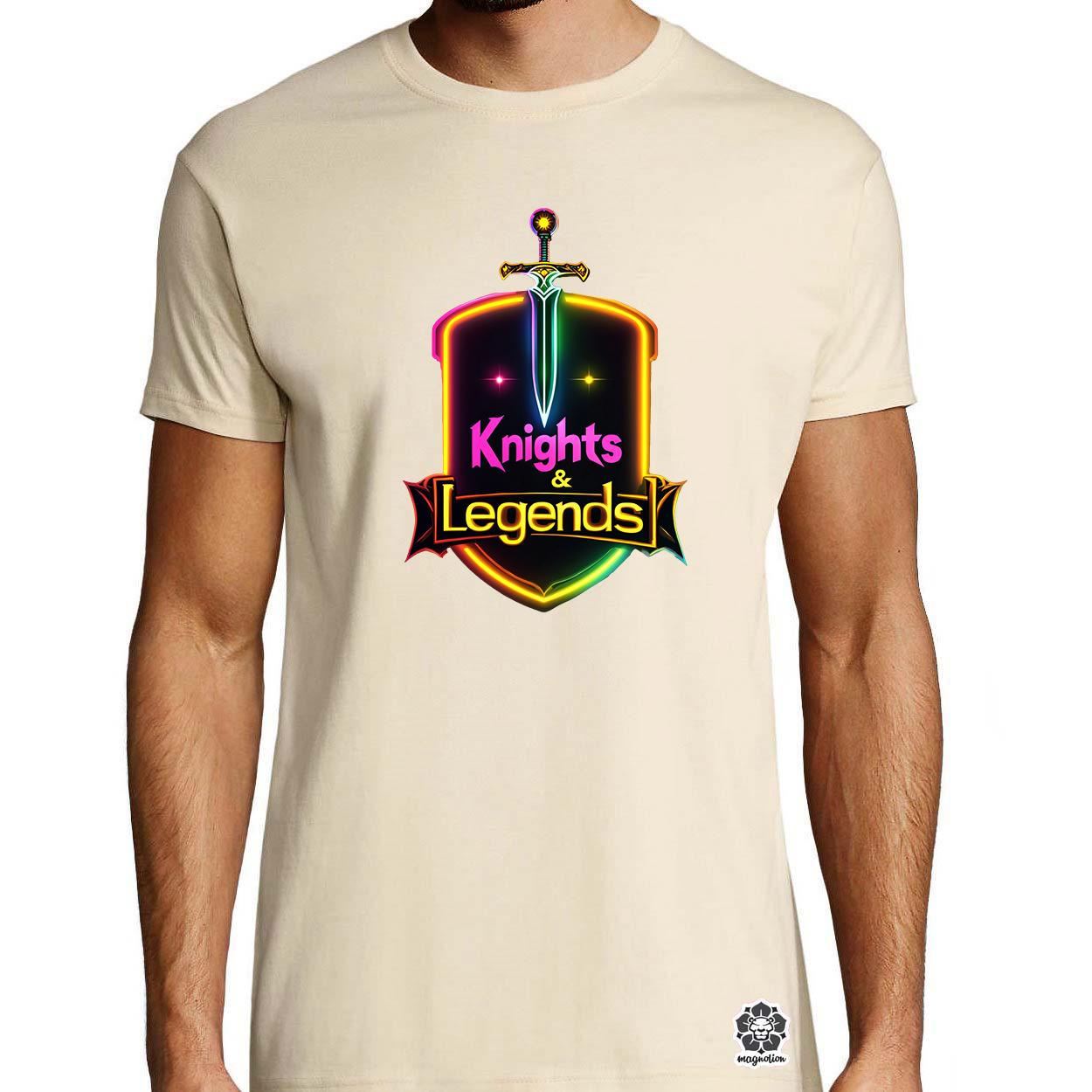 Knights and legends v6 egyedi póló 