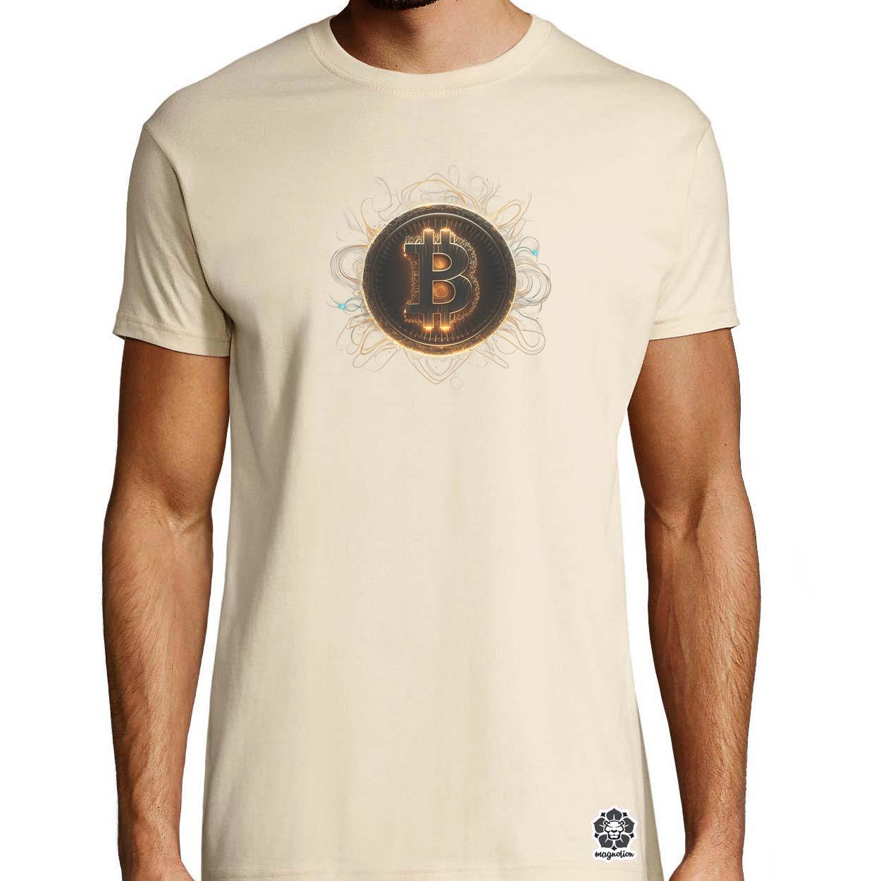 Bitcoin v3 egyedi póló 