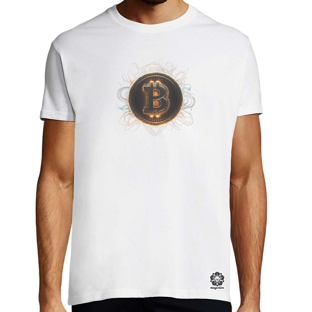 Bitcoin v3 egyedi póló 