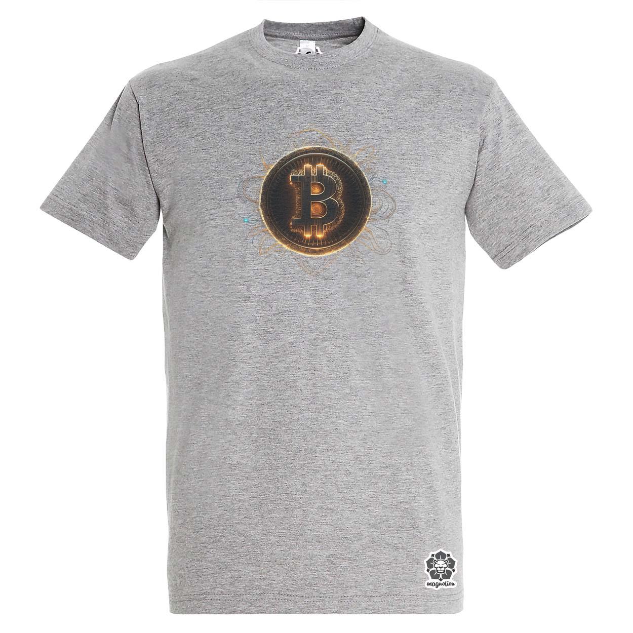 Bitcoin v3 egyedi póló 