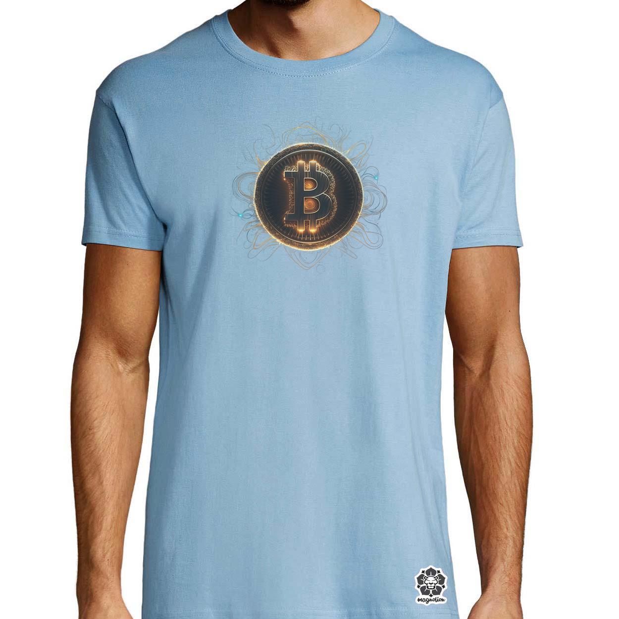 Bitcoin v3 egyedi póló 