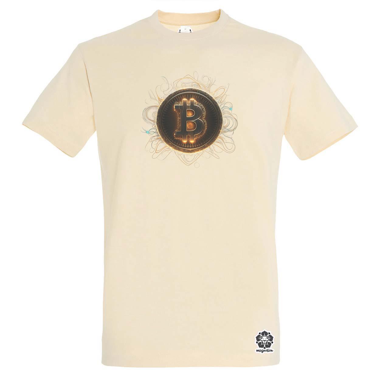 Bitcoin v3 egyedi póló 