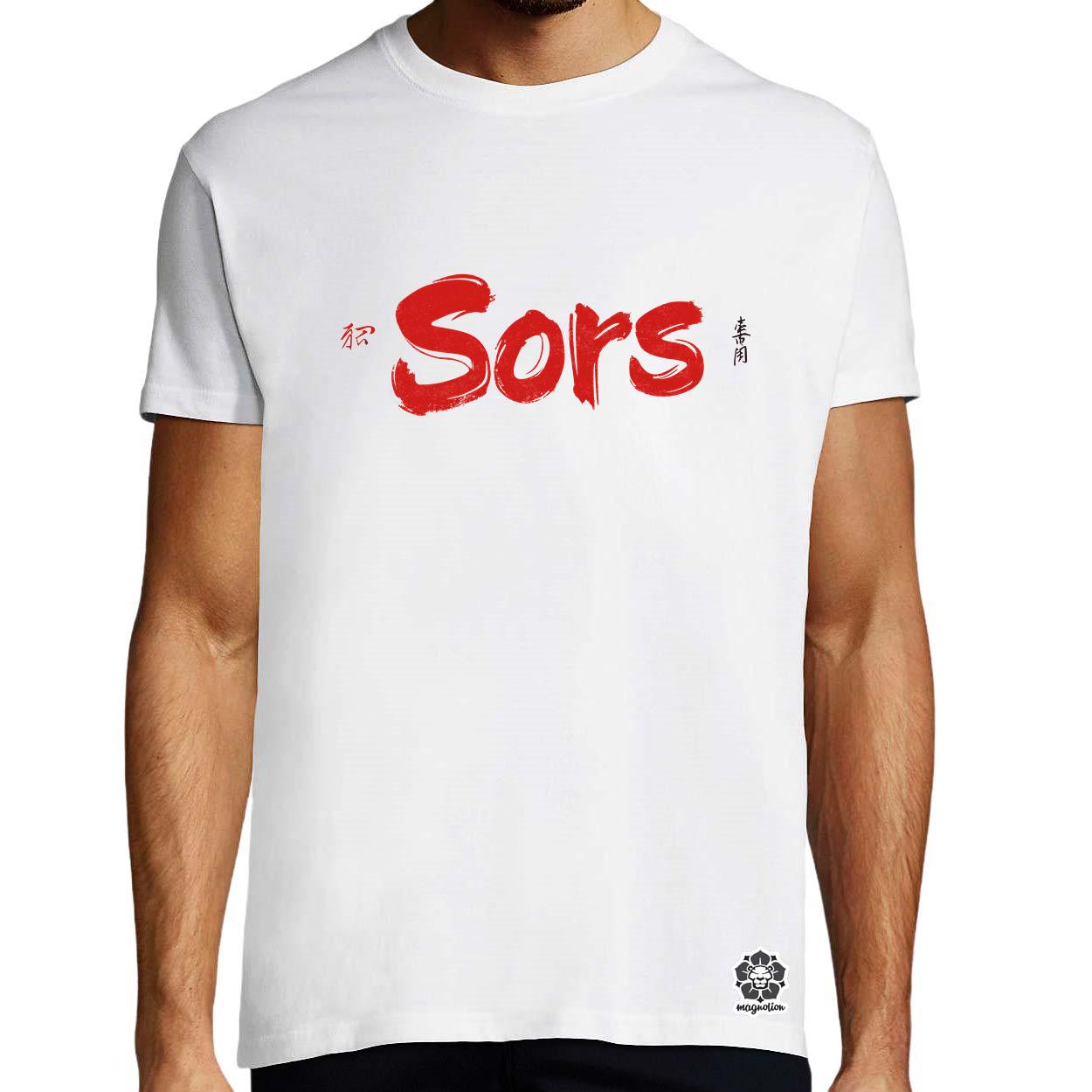 Sors v8 egyedi póló 