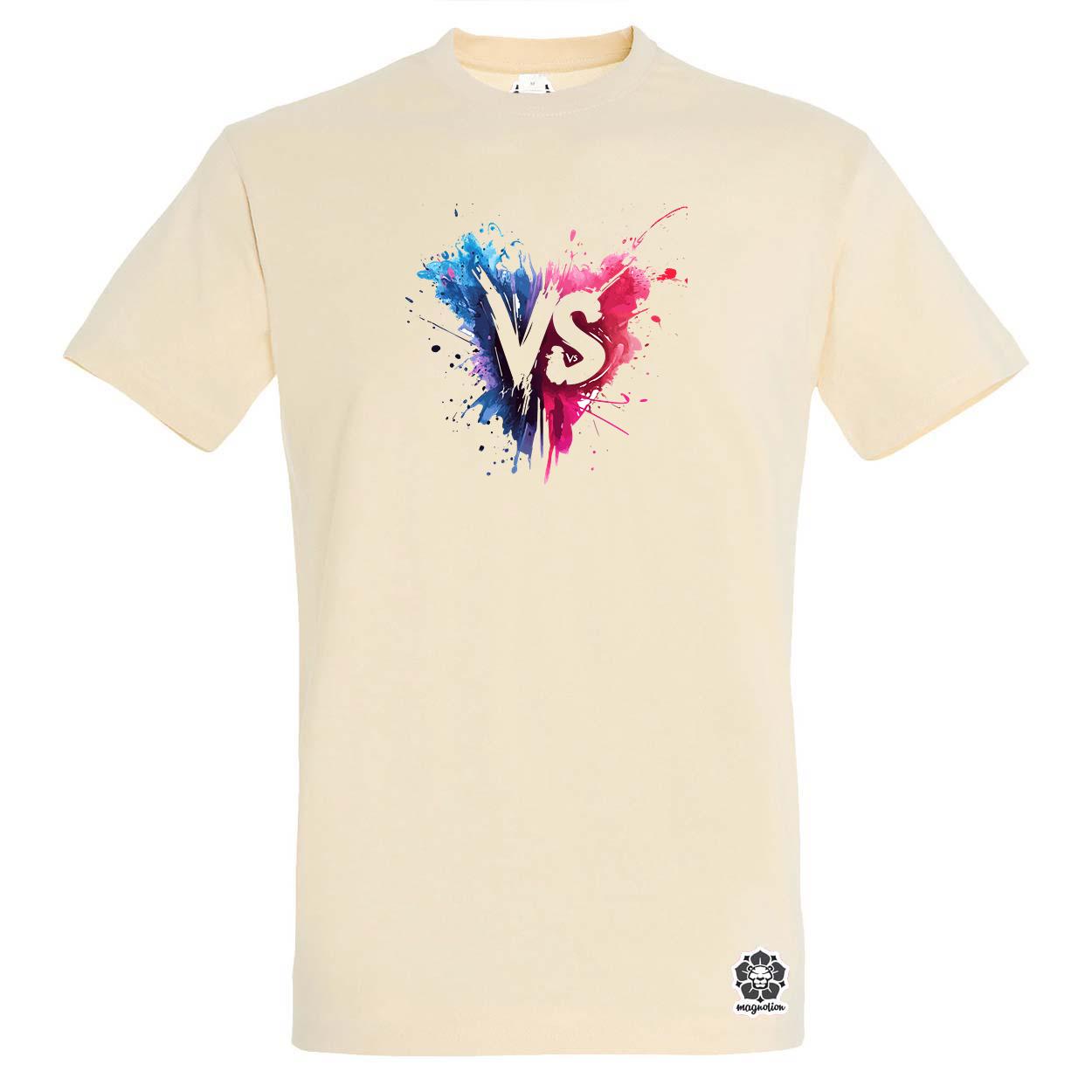VS felirat v1 egyedi póló 