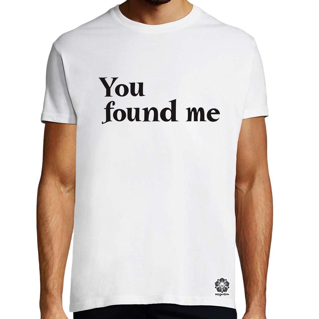 U found me v15 egyedi póló 