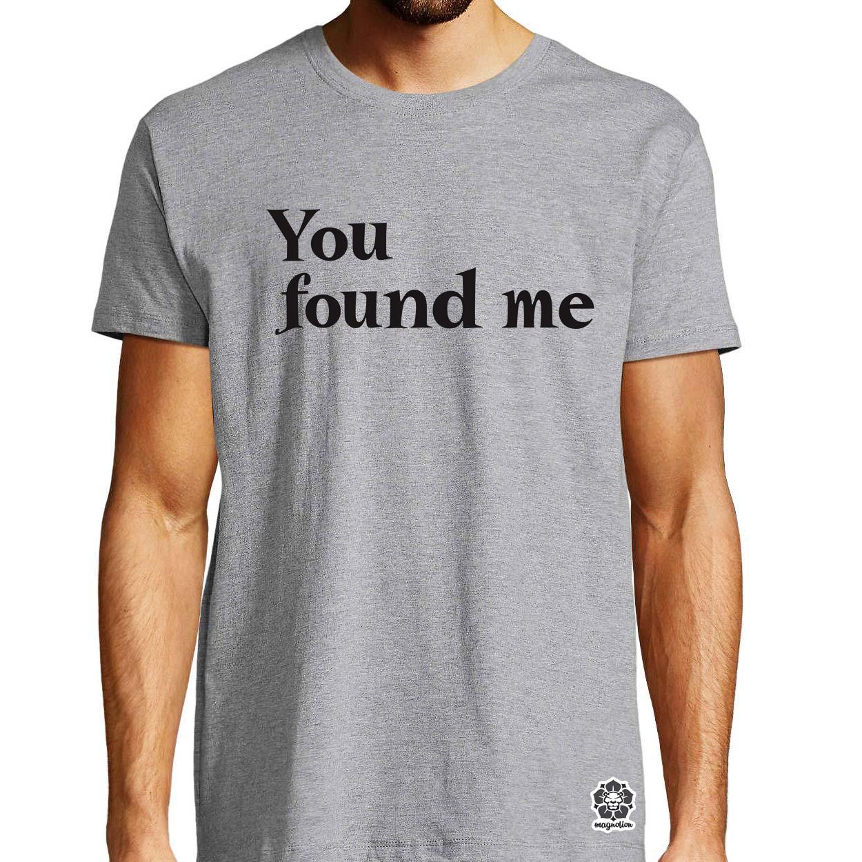 U found me v15 egyedi póló 