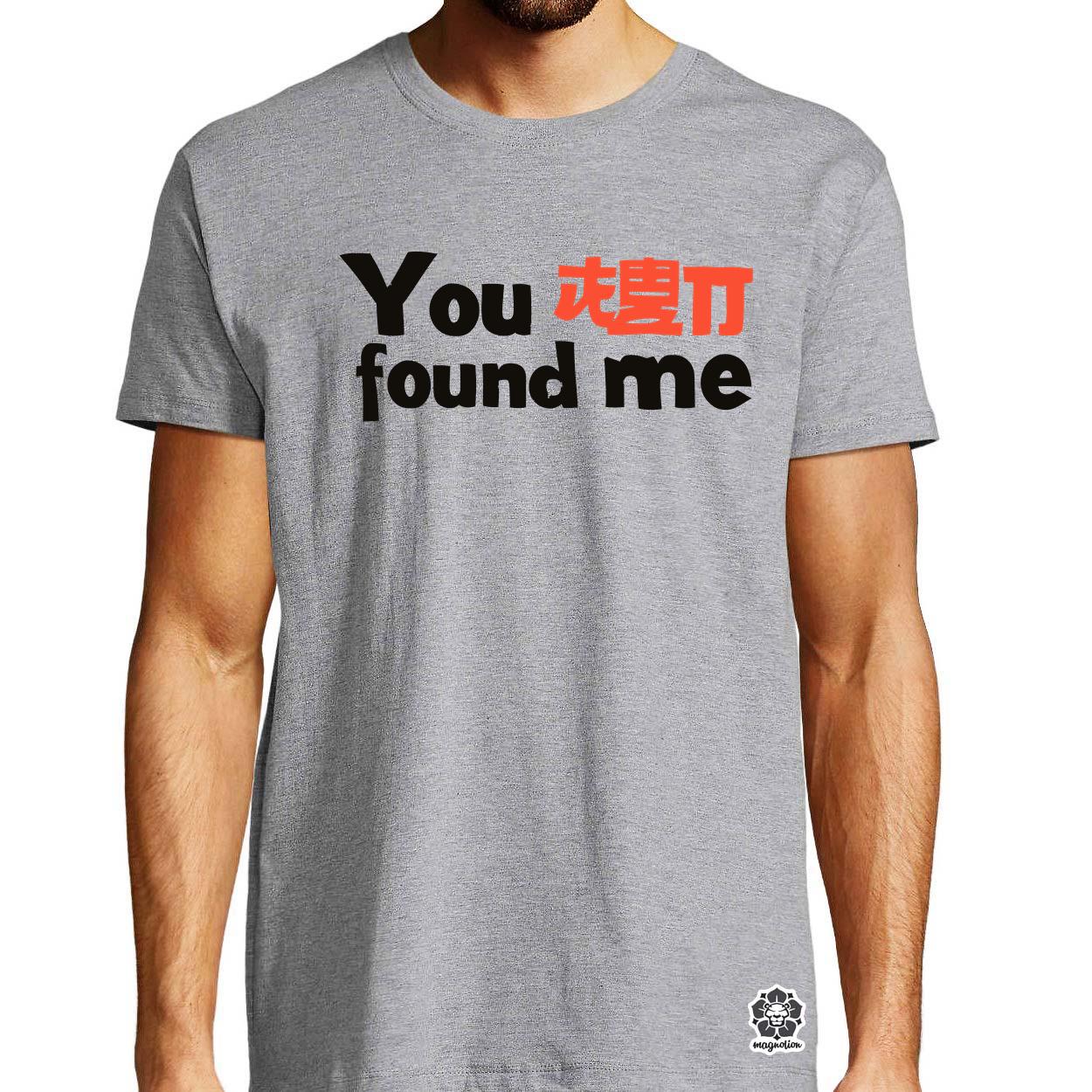 U found me v1 egyedi póló 