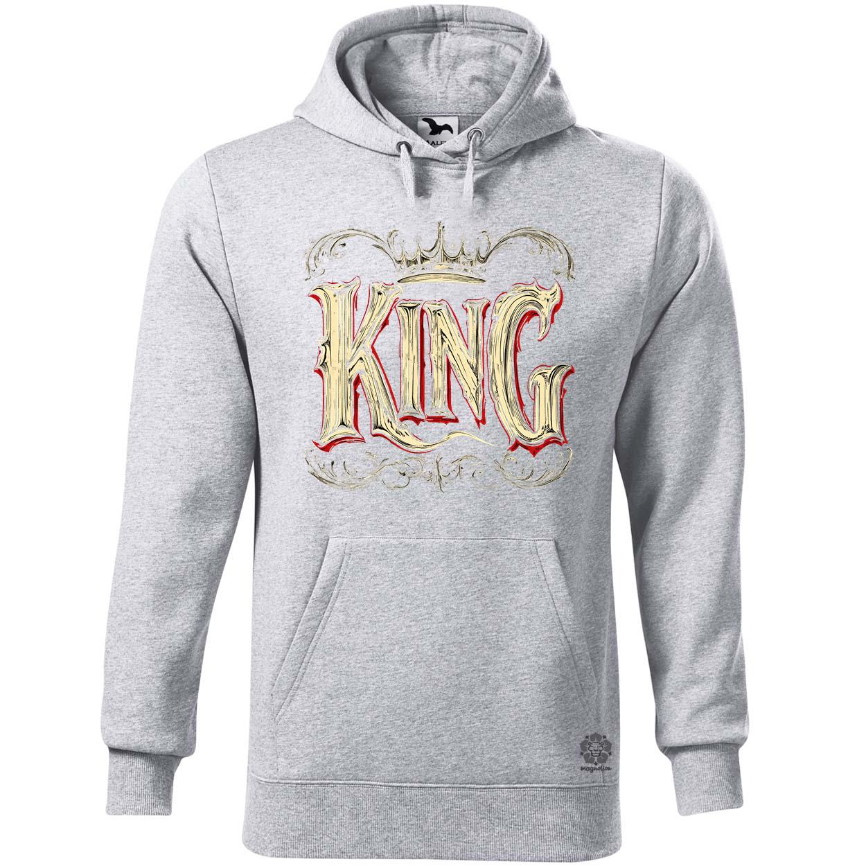 King v2 egyedi  pulóver 
