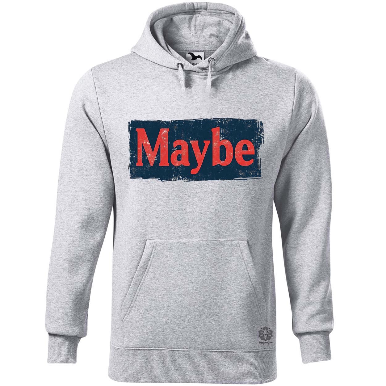 Maybe v8 egyedi  pulóver 