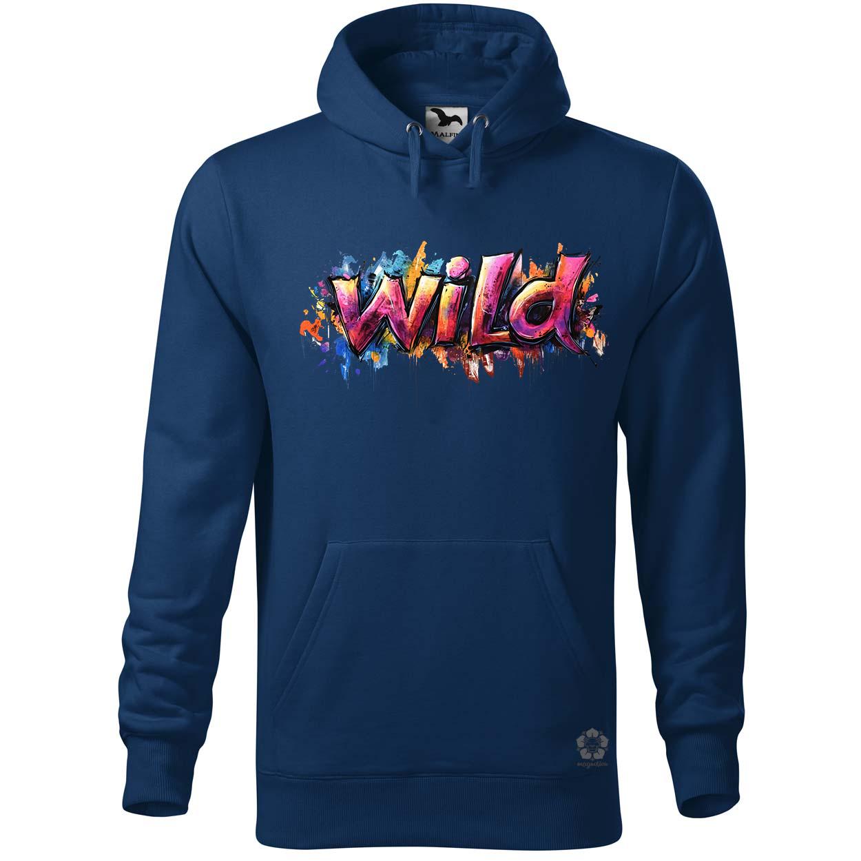 Wild felirat v1 egyedi  pulóver 