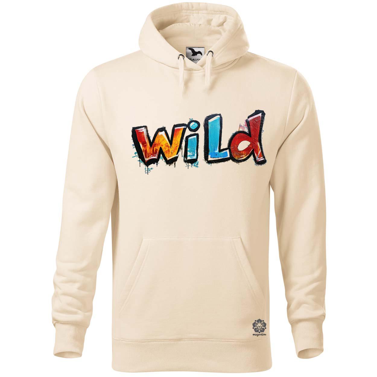 Wild felirat v2 egyedi  pulóver 