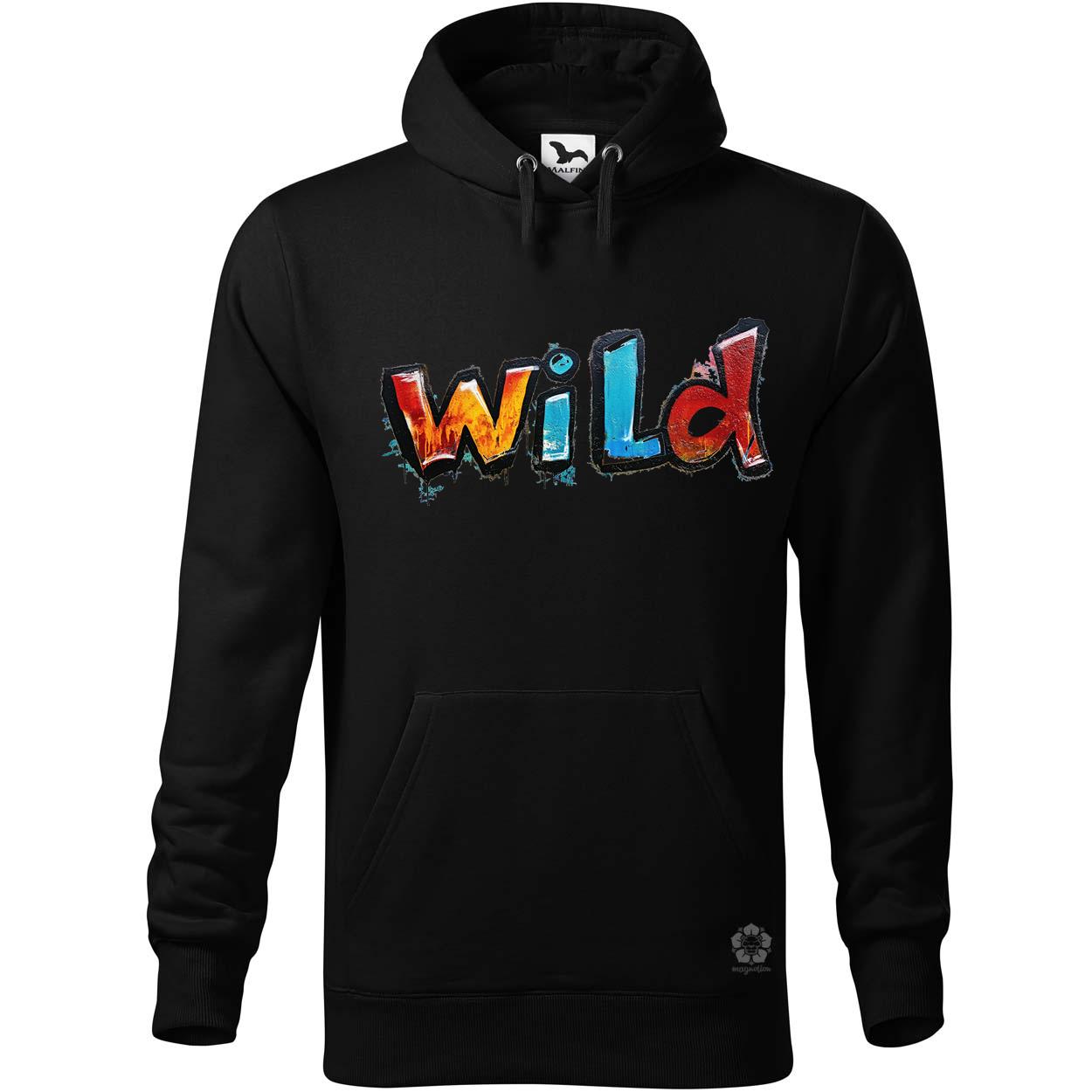 Wild felirat v2 egyedi  pulóver 