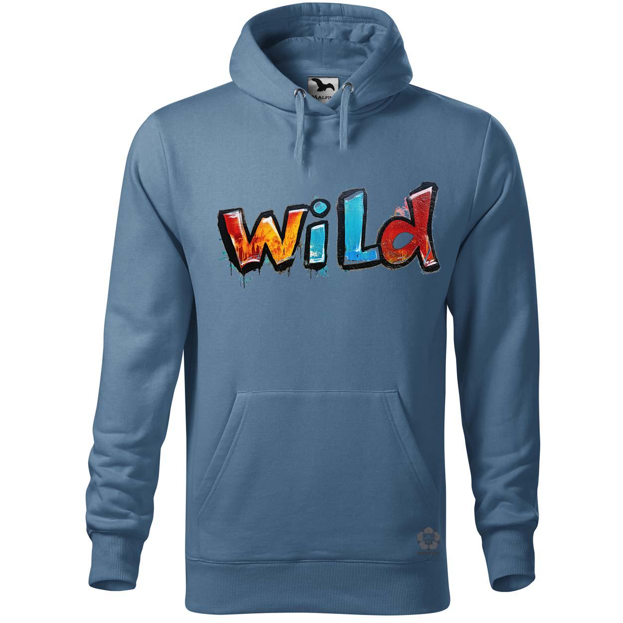 Wild felirat v2 egyedi  pulóver 