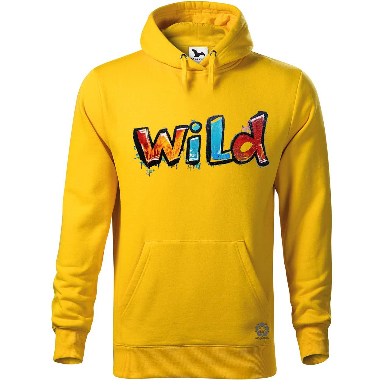 Wild felirat v2 egyedi  pulóver 
