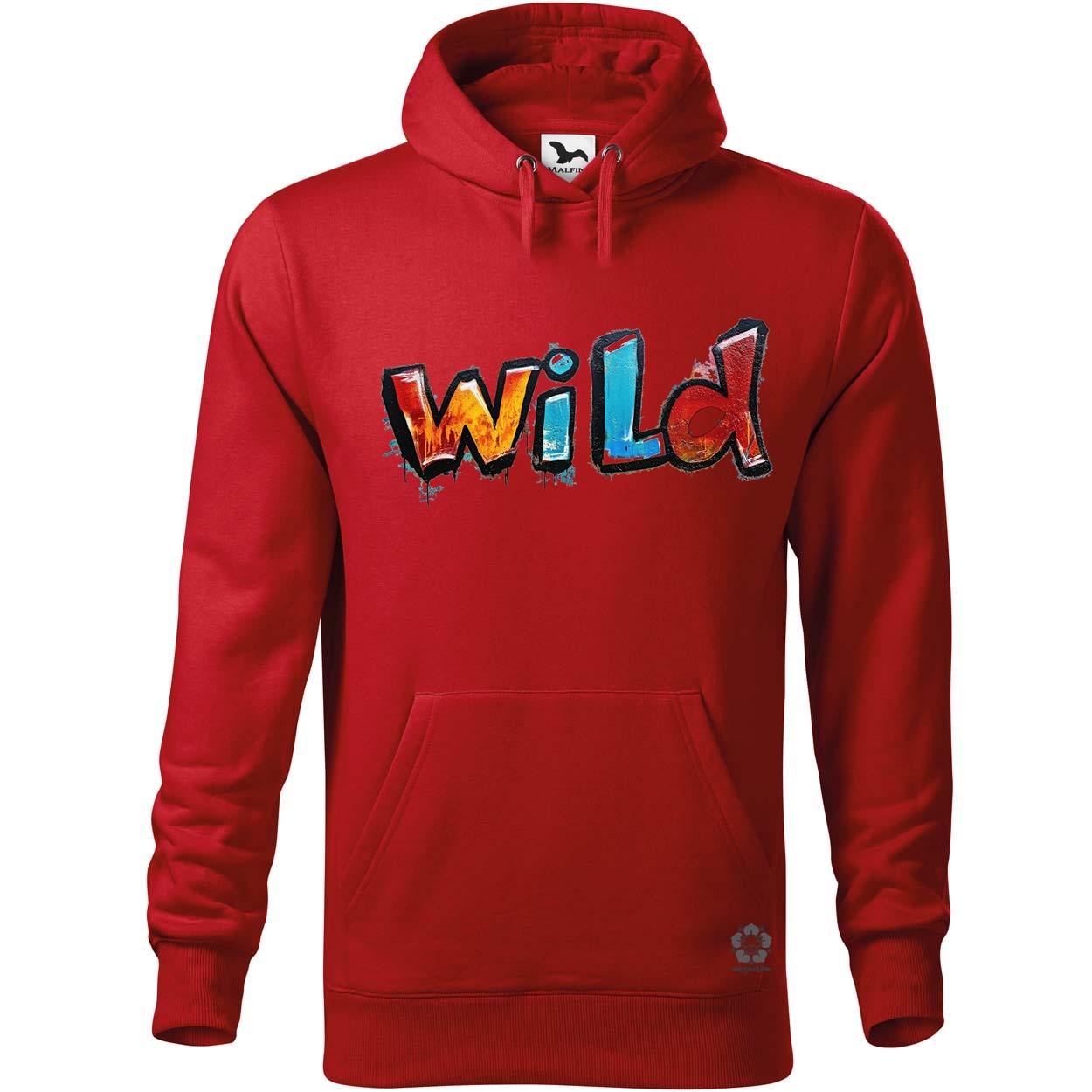 Wild felirat v2 egyedi  pulóver 
