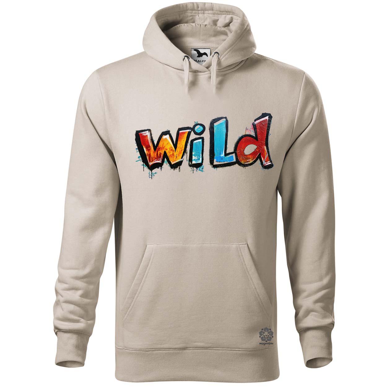 Wild felirat v2 egyedi  pulóver 