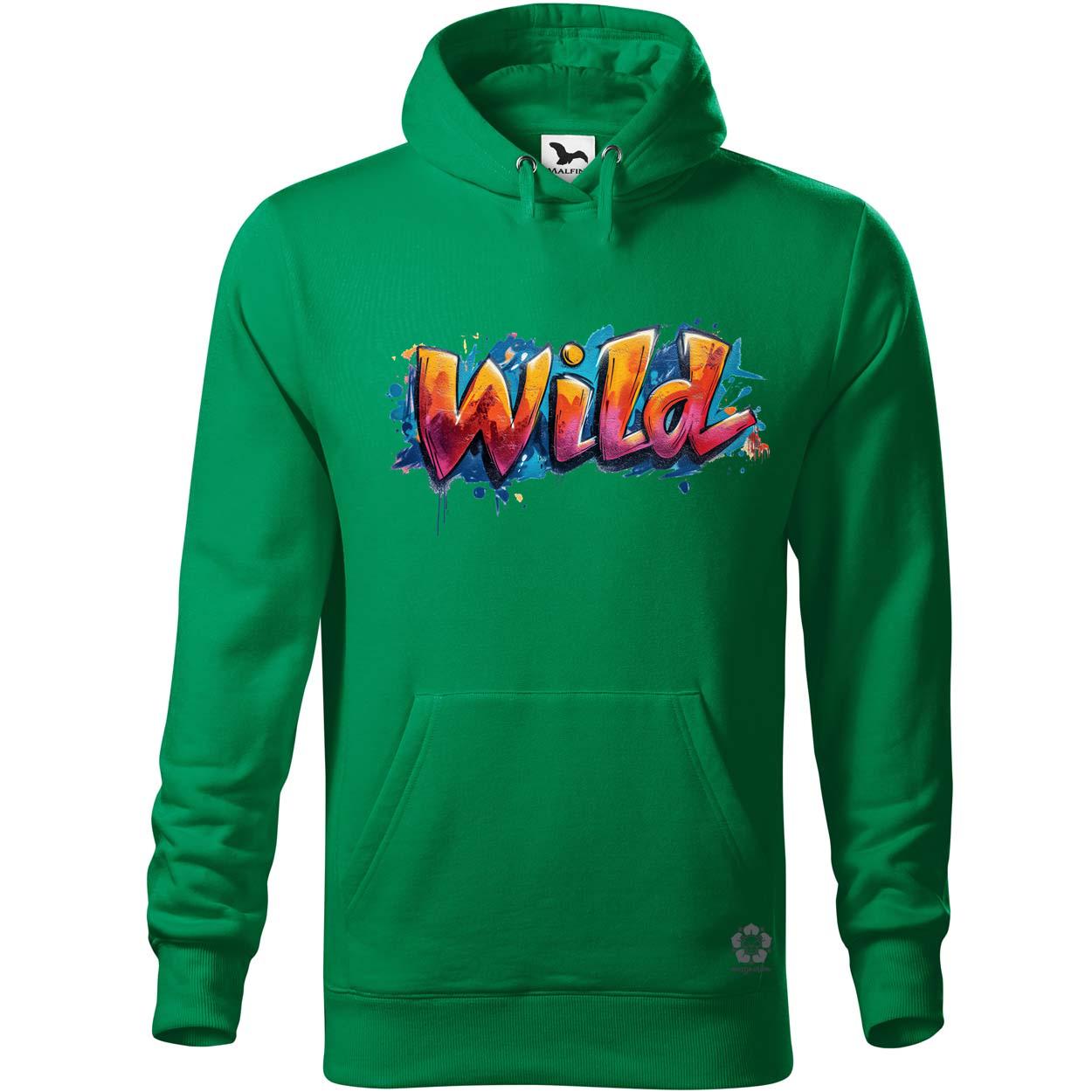 Wild felirat v4 egyedi  pulóver 
