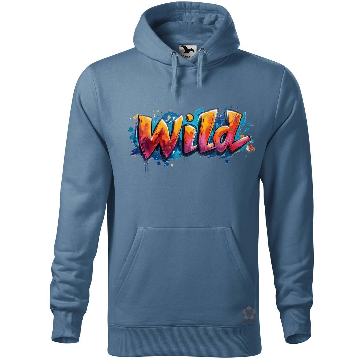 Wild felirat v4 egyedi  pulóver 