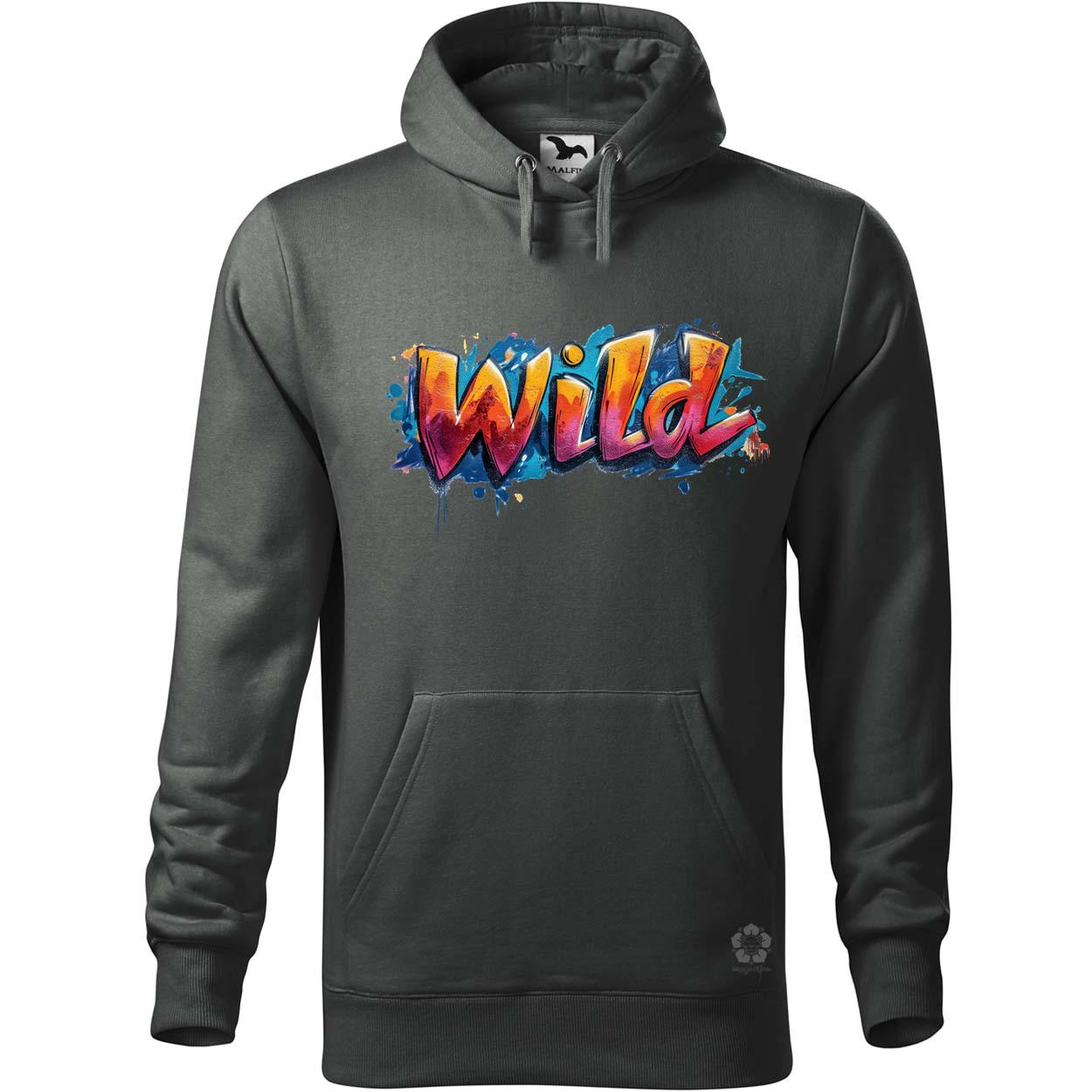 Wild felirat v4 egyedi  pulóver 