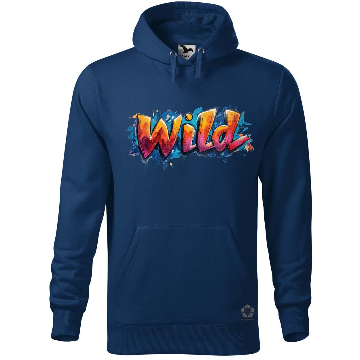 Wild felirat v4 egyedi  pulóver 