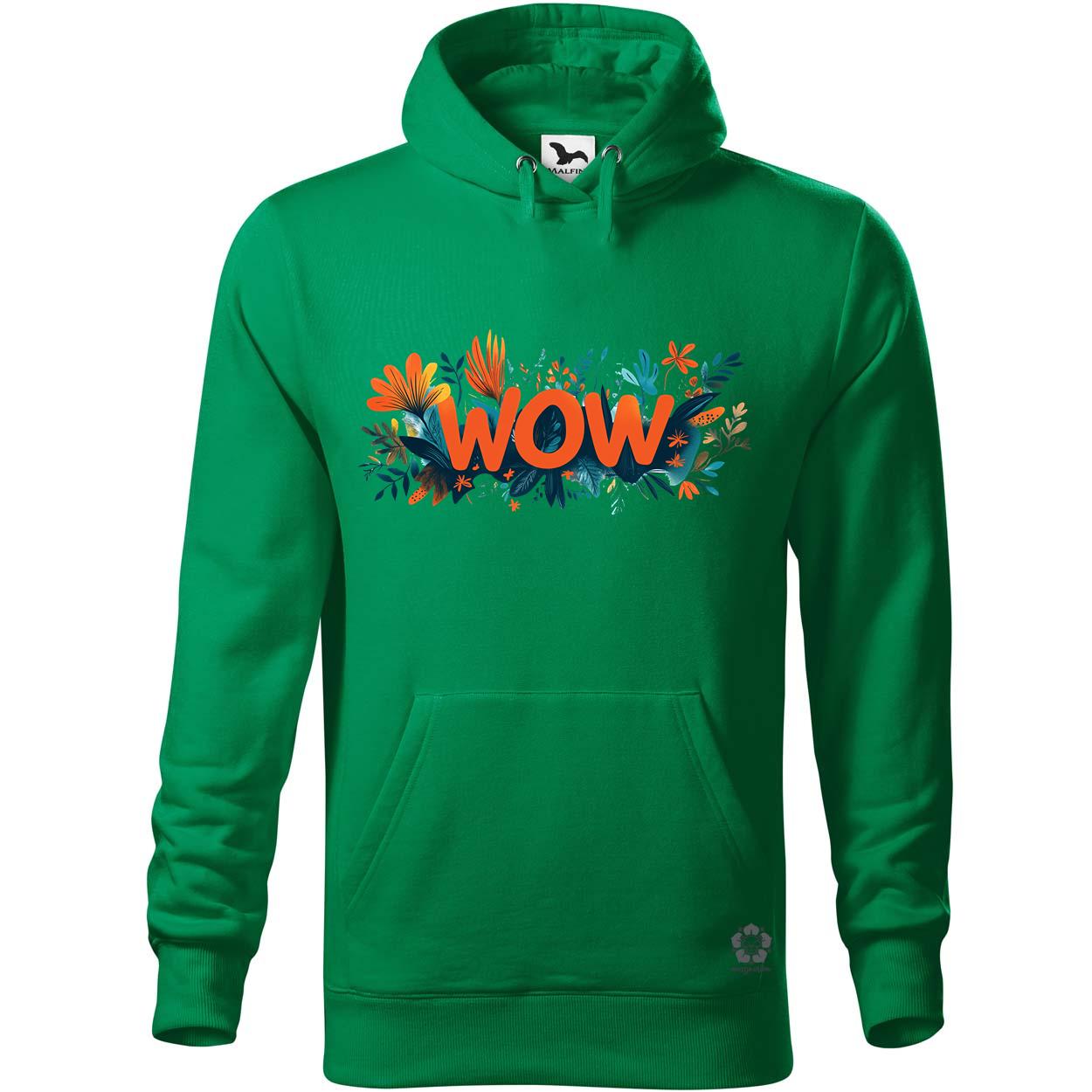 WOW felirat v2 egyedi  pulóver 