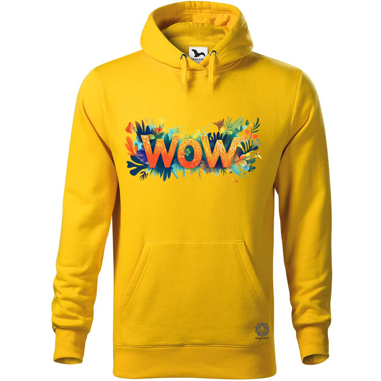 WOW felirat v3 egyedi  pulóver 
