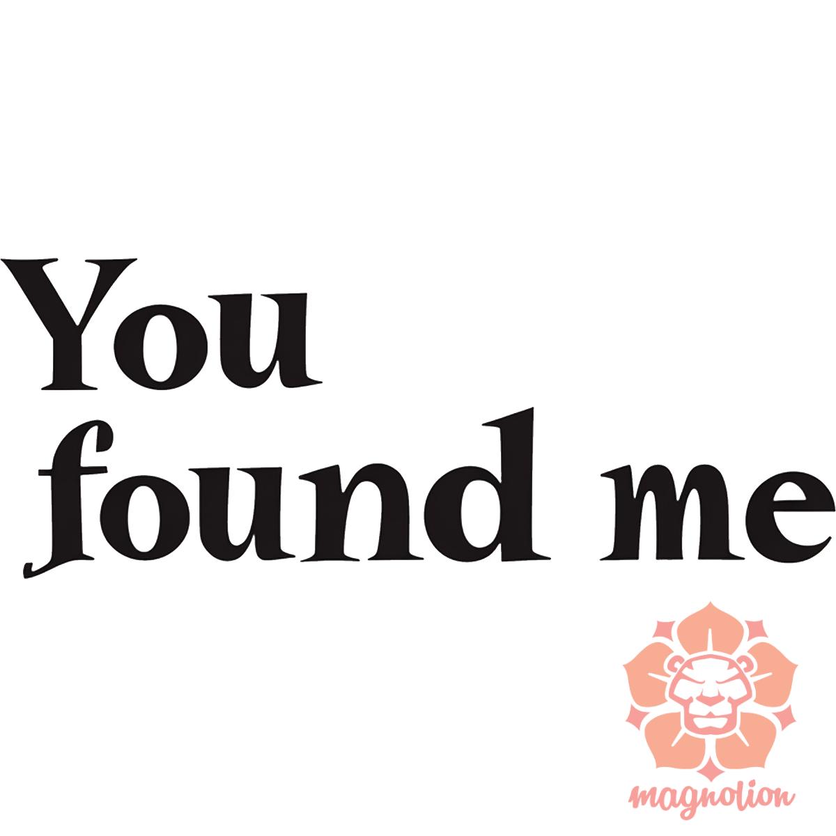 U found me v15 egyedi  pulóver 