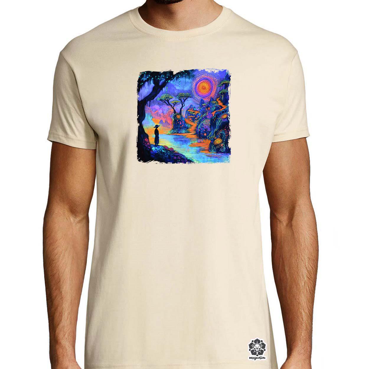Ayahuasca utazás v3 egyedi póló 