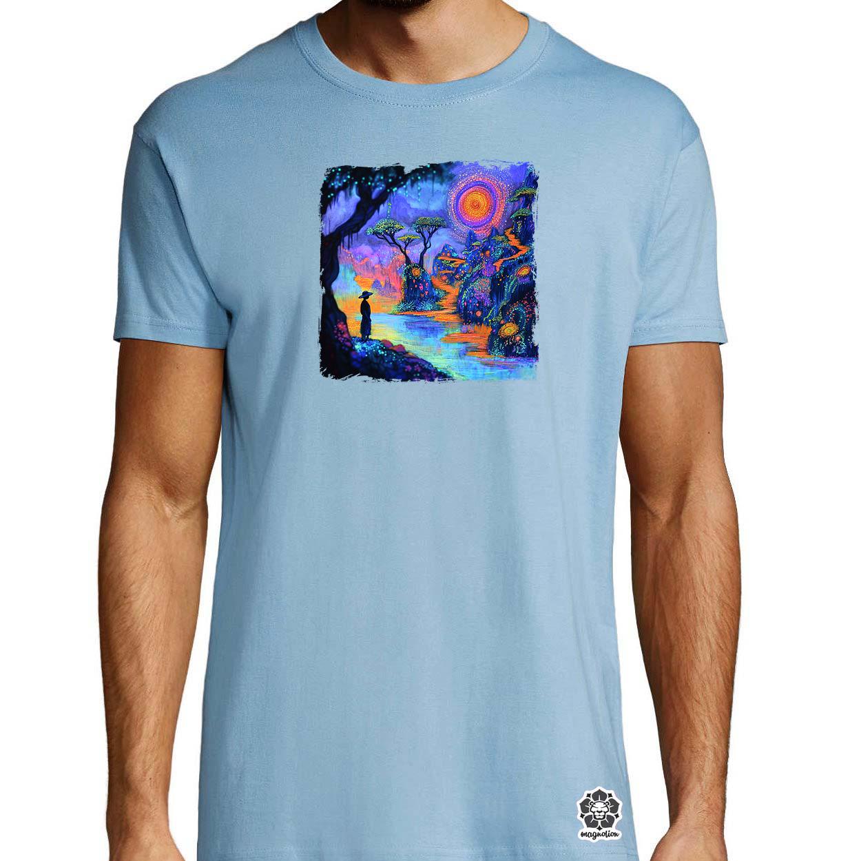 Ayahuasca utazás v3 egyedi póló 