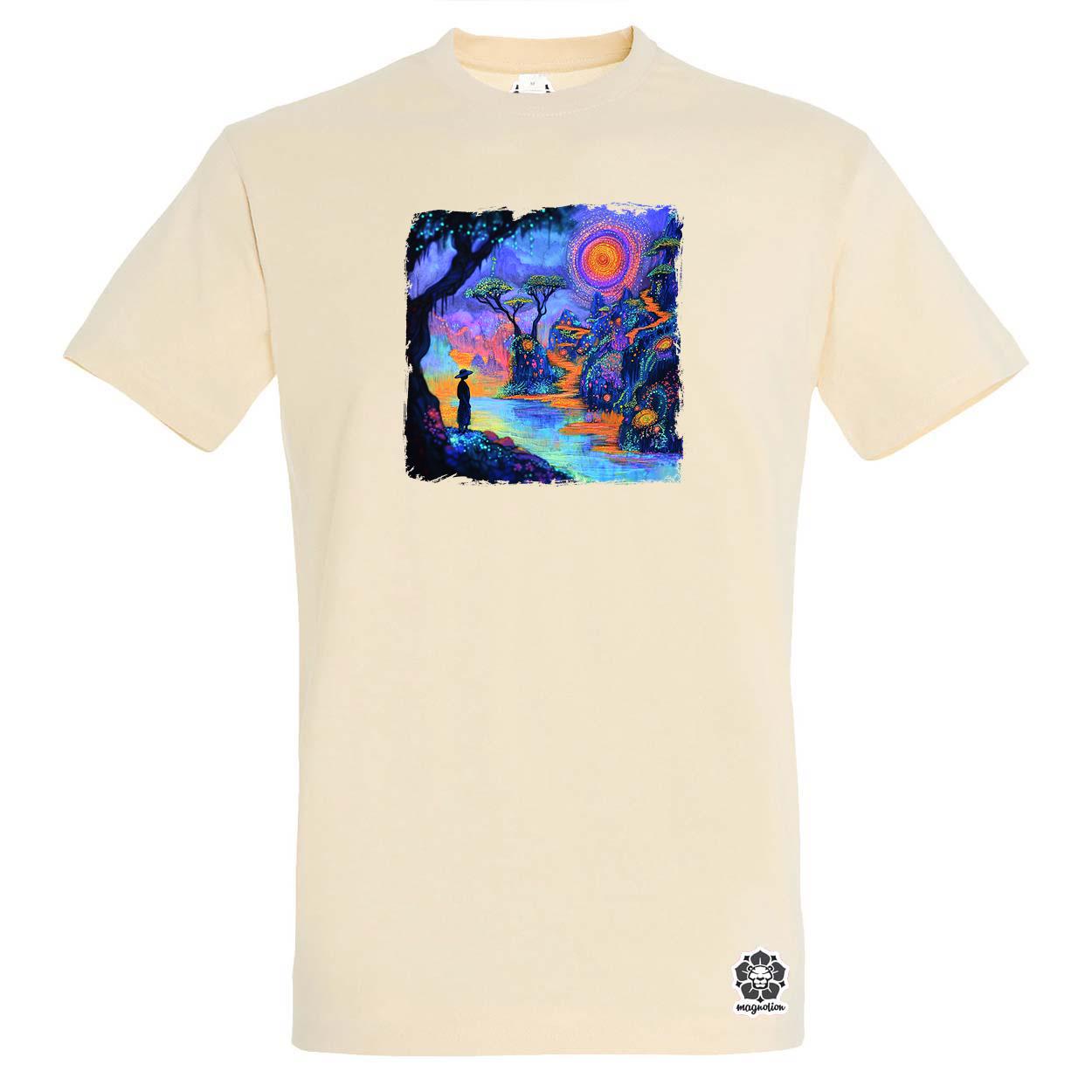 Ayahuasca utazás v3 egyedi póló 
